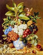 Floral, beautiful classical still life of flowers.129 unknow artist